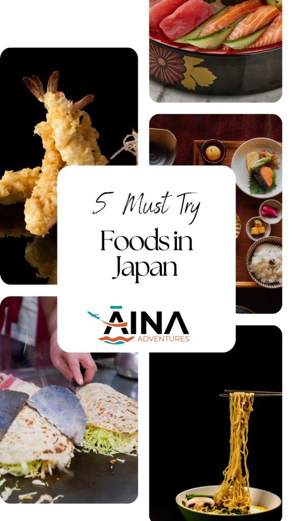 Foods in Japan Pinterest Pin Cover